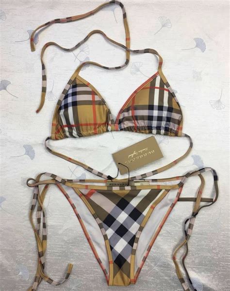 burberry black dupe|burberry bikini dupe.